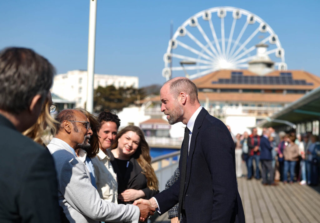 The Prince of Wales Visits Bournemouth